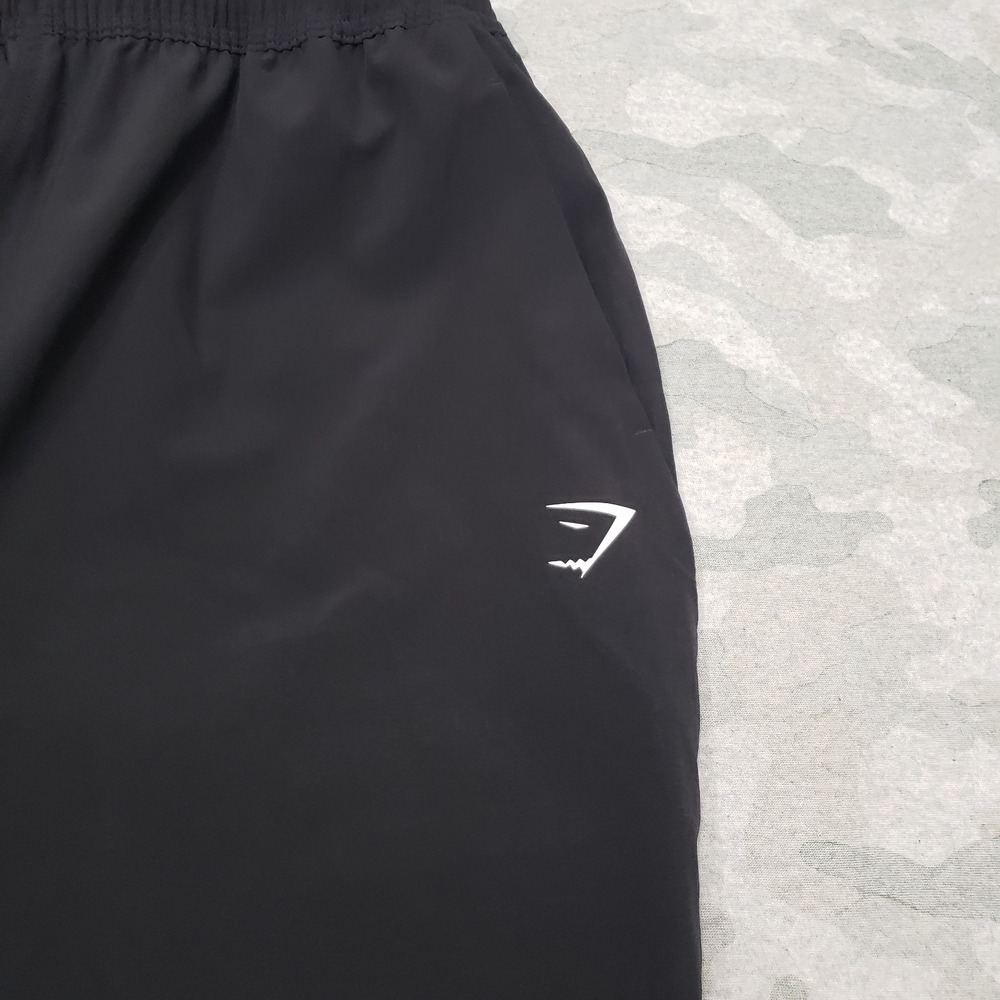 Gymshark Joggers Pants Womens Medium Black Pockets Drawstring Gym Fitness Yoga - Picture 2 of 8
